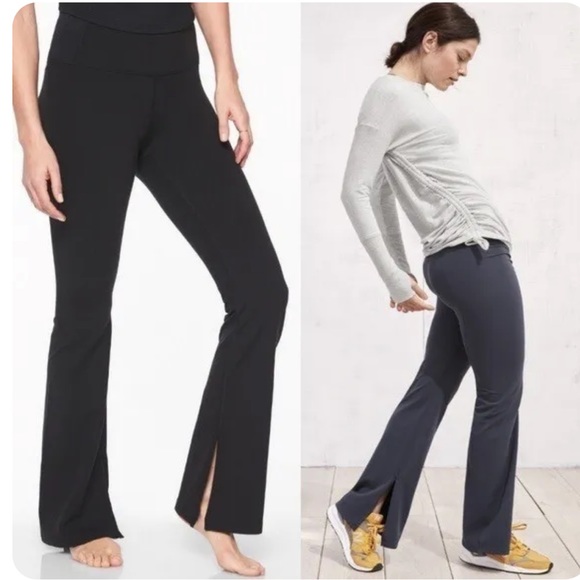 Athleta barre skinny slit hem pants. - Picture 2 of 8